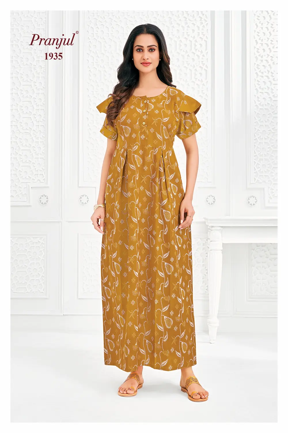 pranjul cotton nighty