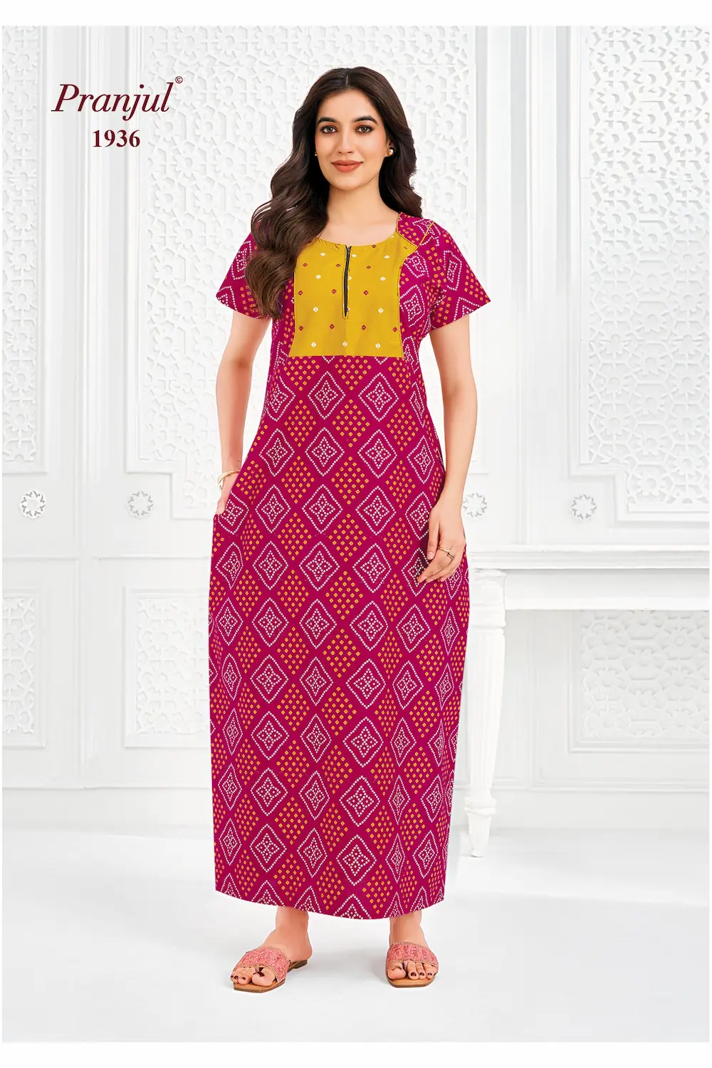 pranjul cotton nighty